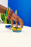 Bracelets perlés du Cameroun