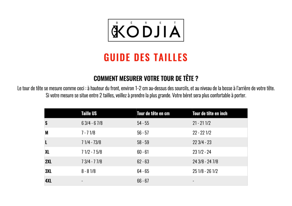 French Deal - KODJIA Beret Cauris Line