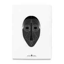 Charger l&#39;image dans la galerie, Masque-Kifwebe-Poster-LittleAfrica