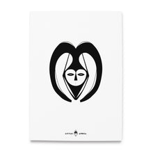 Load image into Gallery viewer, Masque-Kwele-Poster-LittleAfrica