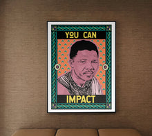 Load image into Gallery viewer, Nelson-Mandela-Poster-Fred-Ebami-LittleAfrica