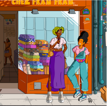 Load image into Gallery viewer, “Neighborhood Life” by The Girl In Yellow