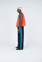 Load image into Gallery viewer, LaurenceAirline - Reversible Abstract Sleeveless Puffer Jacket