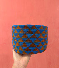 Load image into Gallery viewer, Gacha Foundation - Blue and Gold Beaded Box L