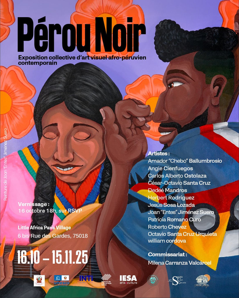 PERU NOIR - Affiche en édition limitée
