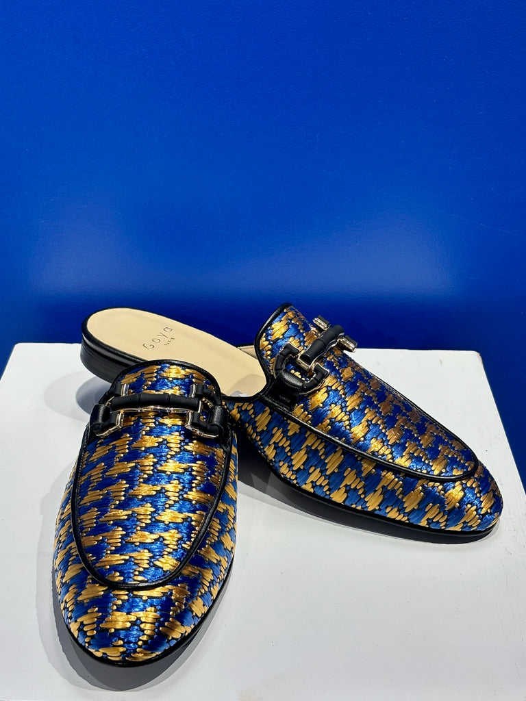 Goya Paris - Mocassins en raphia tissé