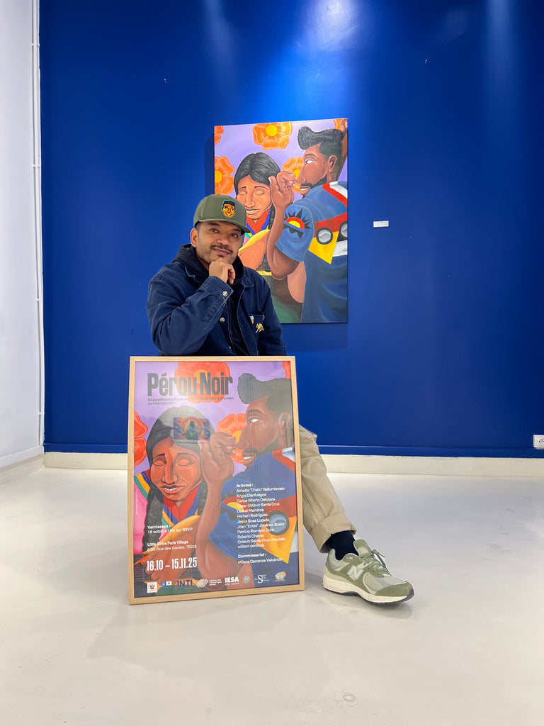 PERU NOIR - Affiche en édition limitée