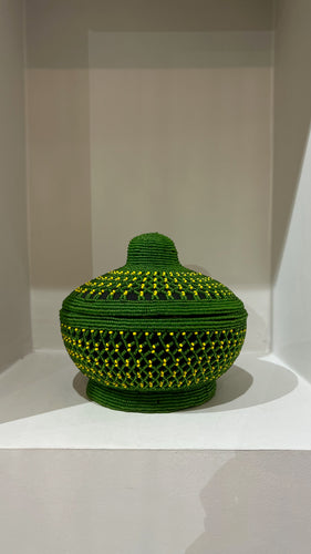 Gacha Foundation - Beaded Box with Lid, Size M