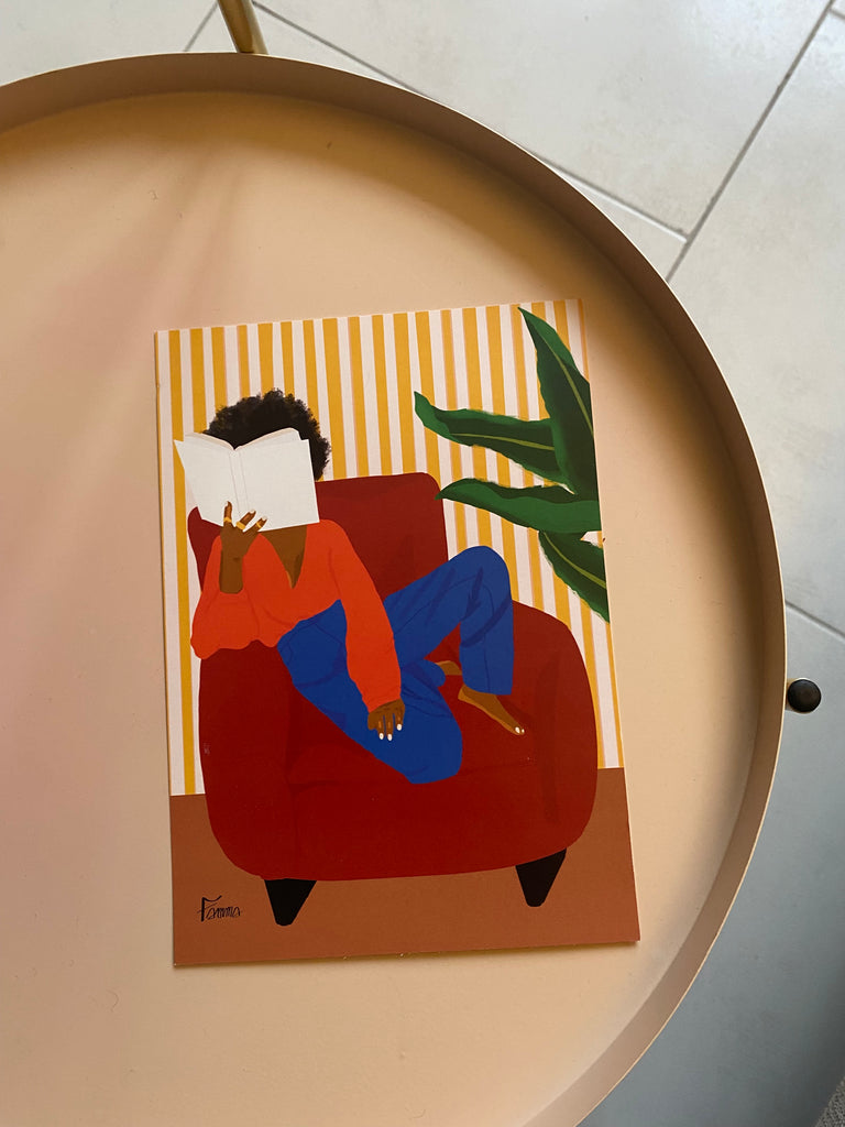 Afro Hairstyles - Cartes postales by Famma