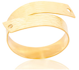 Adele Dejak - Bague Moraa plaqué 24K or