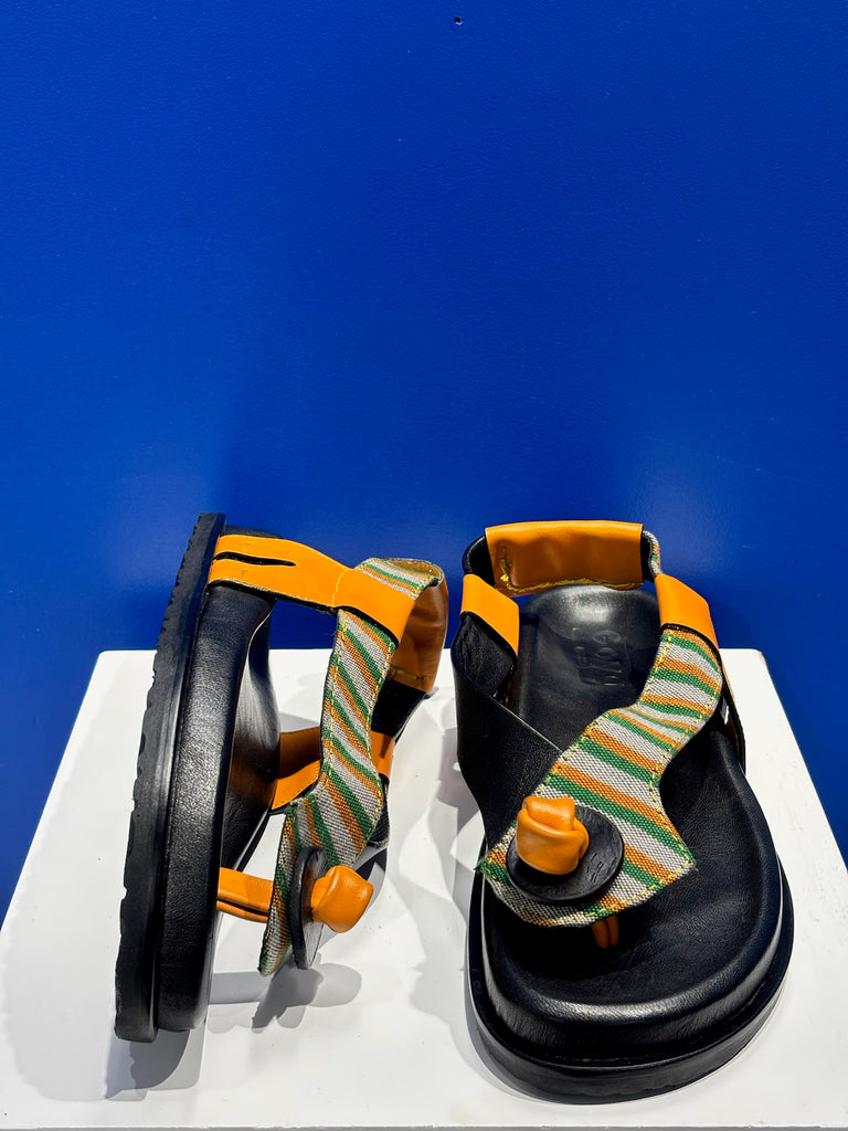Goya Paris - Sandales Massaï en cuir