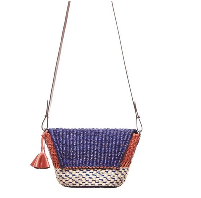 AAKS - Pochette Pelka en raphia