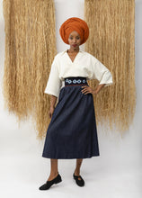 Load image into Gallery viewer, Laurence Airline - Tomola Denim Skirt