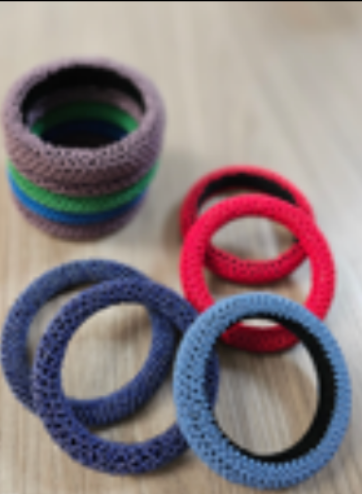 F.Gacha Beaded Bangle Bracelet