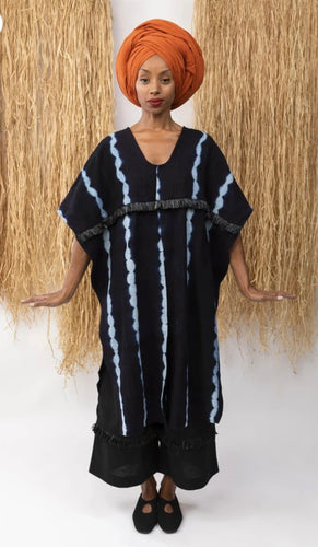 Laurence Airline- Poncho Cubano Indigo