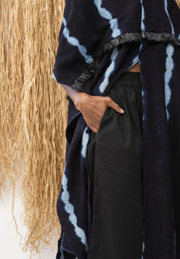 Laurence Airline- Poncho Cubano Indigo