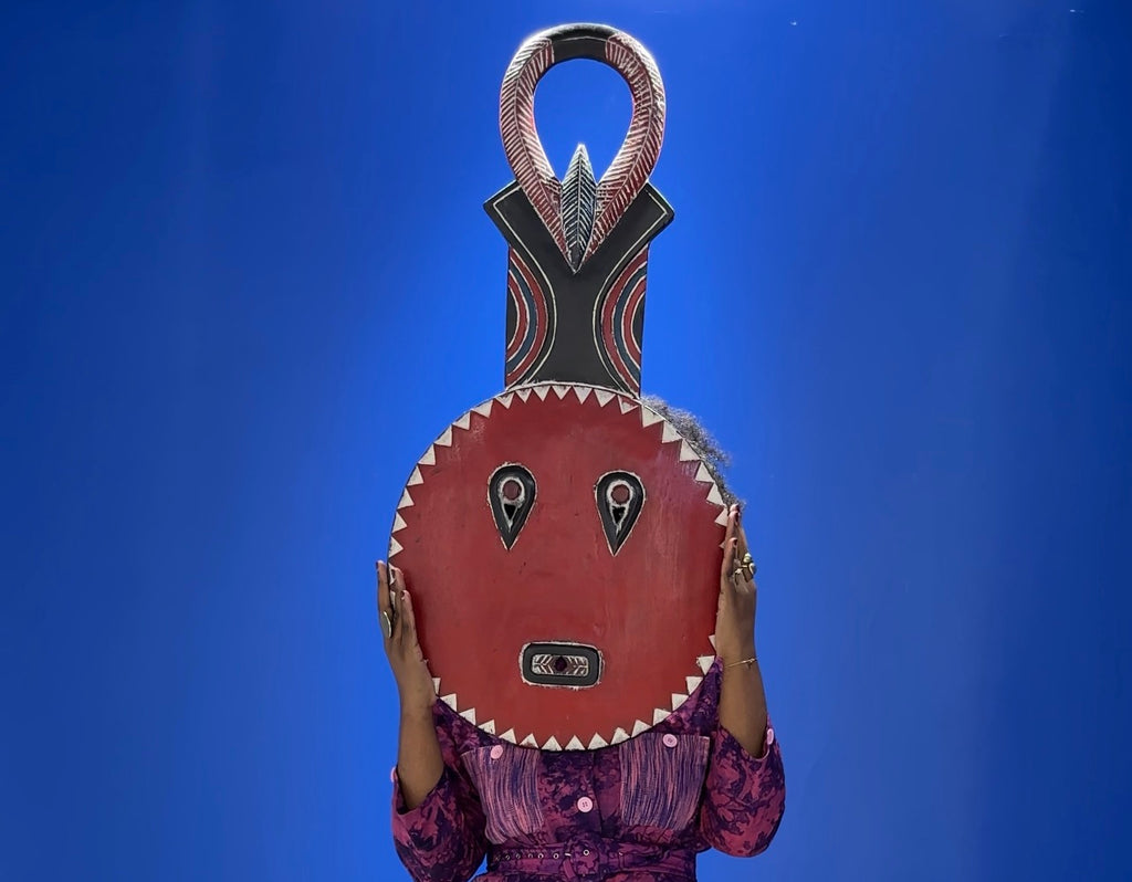 Masques lunaires baoulé