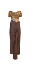 Load image into Gallery viewer, Wanni Fuga - Robe en Lycra Cacao
