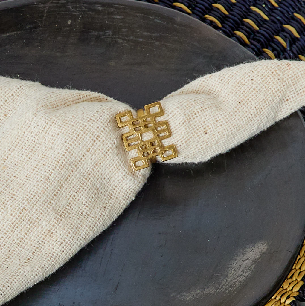 Golden Editions - Set of 3 Napkin Rings - Nsaa
