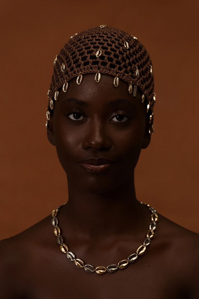 iLoostre - Collier Joias de Negona, cauris et main de Fatma