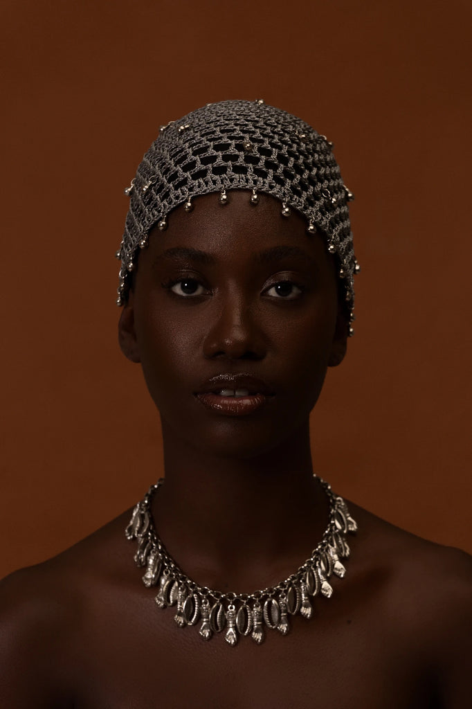 iLoostre - Collier Joias de Negona, cauris et main de Fatma