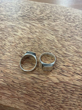 Charger l'image dans la galerie, Jamtaan-bague-eben-plate-LittleAfrica