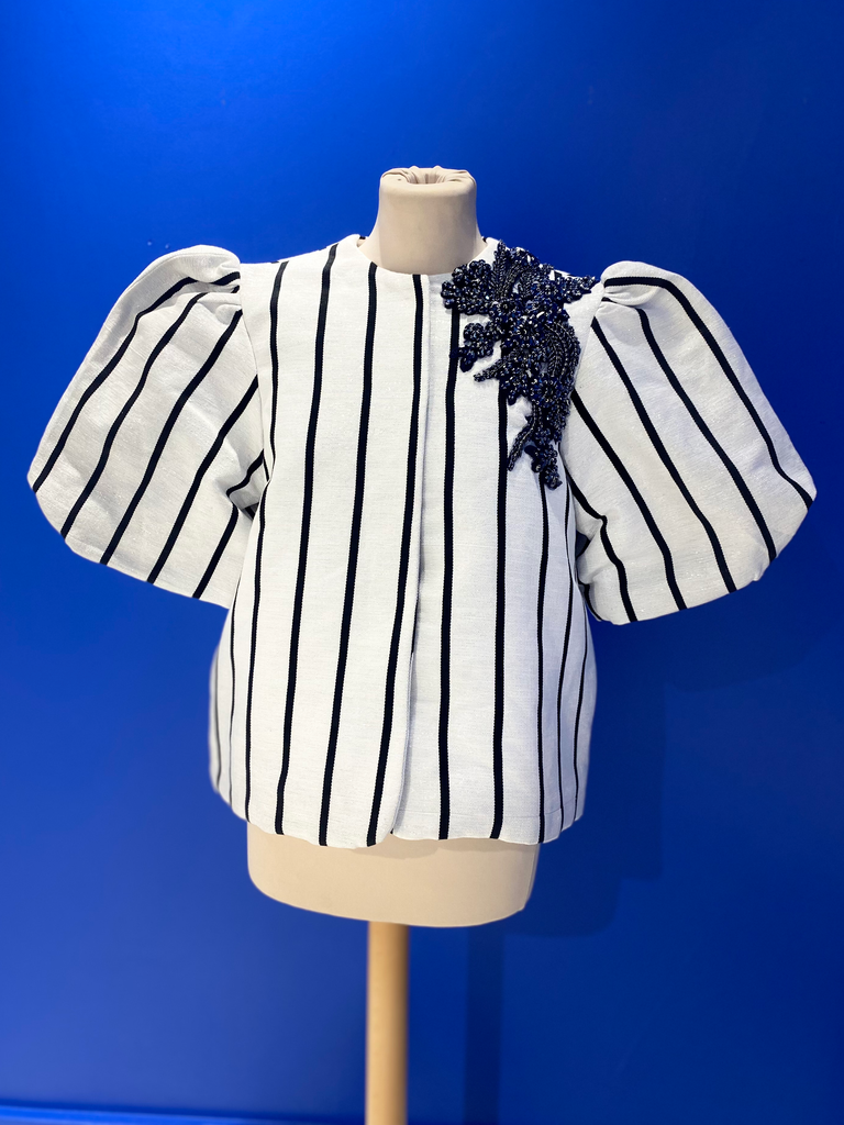 MaaRa - Beaded Fugu Jacket