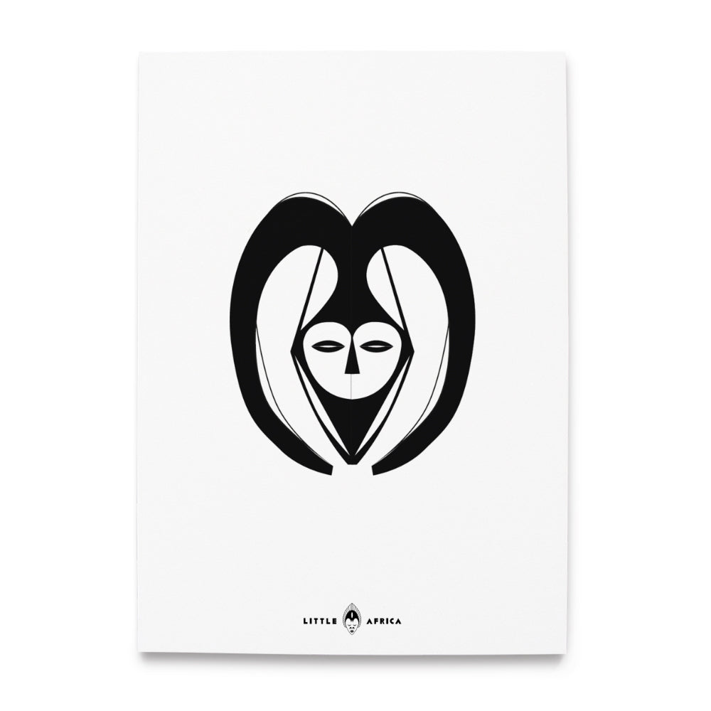 Masque-Kwele-Poster-LittleAfrica