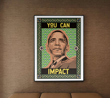 Load image into Gallery viewer, Obama-Poster-Fred-Ebami-LittleAfrica