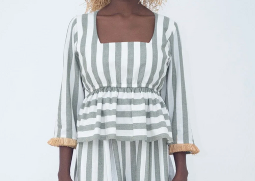 Laurence Airline- Top raffia bracelet