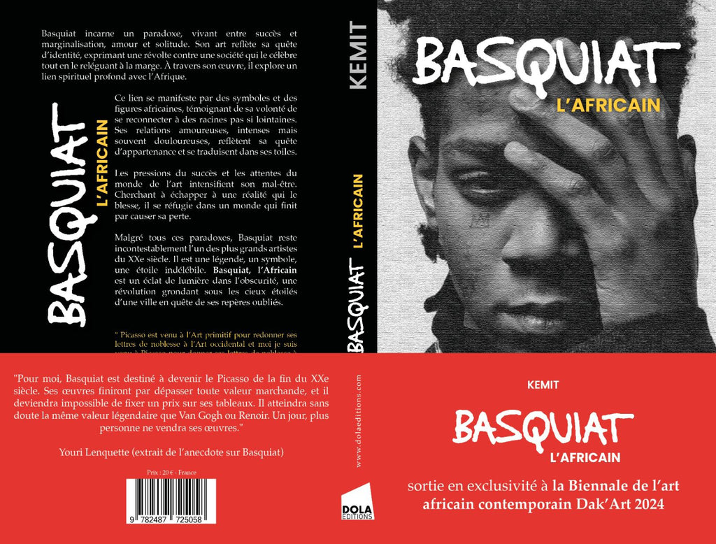 Livre Basquiat l'Africain - Kemit